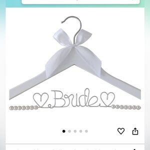 Bridal dress hanger